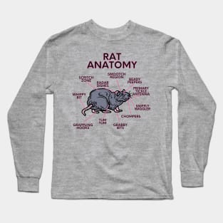 Rat anatomy Long Sleeve T-Shirt